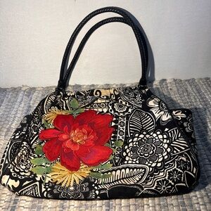 Brighton canvas hobo style bag